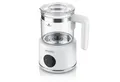 Produktbild: Arendo Milchaufschäumer mit 500 ml Glas Behälter, elektrisch, für heißen & kalten Milchschaum, 600 W, 2 Einsätze, für Cappuccino Latte Macchiato heiße Schokolade uvm.