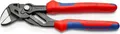 Produktbild: KNIPEX Zangenschlüssel 86 02 180 | 180mm | bis 40mm Schlüsselweite | 2K-Griff | 15-fach verstellbar | rot/blau