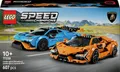 Produktbild: 77238 LEGO SPEED CHAMPIONS Lamborghini Revuelto und Huracán STO