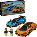 Produktbild: LEGO Speed Champions 77238 Lamborghini Revuelto und Huracán STO Klemmbausteine
