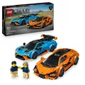Produktbild: LEGO Speed Champions Lamborghini Revuelto und Huracán STO 77238 Rennauto