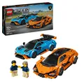 Produktbild: LEGO Speed Champions 77238 Lamborghini Revuelto und Huracán STO Bausatz, Mehrfar