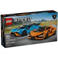Produktbild: Lego 77238 Speed Champions Lamborghini Revuelto und Huracán STO