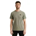 Produktbild: PME Legend Herren Rundhals T-Shirt Cold DYE Regular Fit Schwarz Weiss Grün Blau, Größe:3XL, Farbe:6170 Shadow