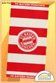 Produktbild: Handtuch FC Bayern München Velourstuch Frottetuch Rot Weiß Logo Gr: 100x50cm NEU