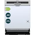 Produktbild: homeX DWSI601444C Teilintegrierter Geschirrspüler – 60 cm, 14 Maßgedecke, 7 Programme, AquaStop, 44 dB, Besteckschublade, AutoDoor, Silber