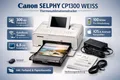 Produktbild: 📸 Canon SELPHY CP1300 | Thermosublimationsdrucker Mini Foto Drucker Printer ✅