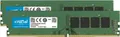 Produktbild: Crucial - DDR4 - 32 GB: 2 x 16 GB - DIMM 288-PIN - 3200 MHz / PC4-25600 - CL22 - 1.2 V - ungepuffert - non-ECC (CT2K16G4DFRA32A)