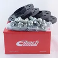 Produktbild: Eibach Spurverbreiterung VA+HA ABE 20/40mm LK:100/112/5 MZ:57 schwarz +Bolzen SI