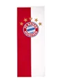 Produktbild: FC Bayern München Bannerfahne | Fahne groß | Flagge I Logo | Rot-Weiß | Fußball