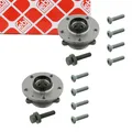 Produktbild: 2x febi Radnabe für VW GOLF 5 6 PASSAT SHARAN TIGUAN TOURAN A3 vorne o. hinten
