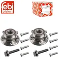 Produktbild: 2x FEBI Radlagersatz Vo/Hi für AUDI A1 S1 A3 S3 RS3 Q3 TT VW CADDY 3/4 EOS 27317