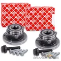 Produktbild: FEBI 2x RADLAGER VORNE FÜR AUDI A3 Q3 TT SEAT LEON SKODA OCTAVIA SUPERB YETI VW
