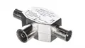 Produktbild: Rozdzielacz sygnału TV splitter 1x IEC żeński / 2x IEC męski 11532