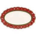 Produktbild: Villeroy & Boch Servierplatte, Mehrfarbig, Keramik, Oval, 24x3.5x37.8 cm, Tischkultur & Servieren, Servierplatten