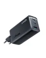 Produktbild: Anker Innovations Netzteil 120 Watt 5 A PowerIQ 4.0 3 Ausgabeanschlussstellen USB Typ A 2 x USB-C Schwarz (A2148311)