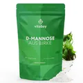 Produktbild: Vitabay D-Mannose Pulver aus Birke – 100 g veganes Pulver – 2 g D-Mannose pro Tagesportion – Aus Birken gewonnen – Frei von Zusatzstoffen – Vegan – Schonend verarbeitet – Laborgeprüft in Deutschland