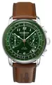 Produktbild: Zeppelin Herrenuhr Lz 126 Los Angeles (44 Mm) Mit Grünem Zifferblatt Und 7614-4