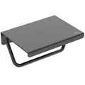 Produktbild: Ideal Standard Alu+ Papierrollenhalter mit Deckel, Hergestellt aus 84% recyceltem Aluminium, Verdeckte Befestigung und einfache Montage – Schwarz Matt (150x114x95 mm)