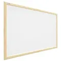 Produktbild: ALLboards Tafel ALLboards Korktafel Memoboard Pinnwand Wandtafel farbiger Rahmen weiß 80 cm x 100 cm