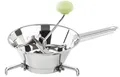 Produktbild: Barazzoni 80206502440 Passiergerät aus Edelstahl, 18/10, Durchmesser 24 cm, mit 3 Standfüßen