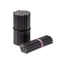 Produktbild: Danilovo Ritual Bienenwachs Kerzen (Schwarze) - Kloster Orthodoxe Kerzen für Gebet, Tischdeko - Ungiftig, Ruß - Tropffrei, Lang, Nachhaltige Produkte, N140, Höhe 16 cm, Ø 5 mm (50 Stück)
