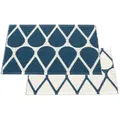 Produktbild: Pappelina - Otis Wendeteppich, 70 x 50 cm, ocean blue / vanilla
