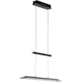 Produktbild: Fischer&honsel - Led Pendelleuchte Tenso Schwarz Dimmbar & Höhenverstellbar, Breite 88cm