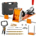 Produktbild: VEVOR Pocket Hole Jig Kit Schreinerei-Holzbearbeitungssystem Taschenloch Tisch