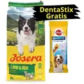 Produktbild: JOSERA Adult Lamm & Reis 12.5kg + PEDIGREE DentaStix GRATIS!
