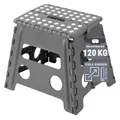 Produktbild: Tritthocker faltbar  Klapphocker für Kinder und Erwachsene bis 120kg  AntiRut...