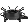 Produktbild: Tristar Fondue-Set 1000 W 1,5 L Mattschwarz - Schwarz