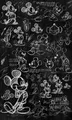 Produktbild: Komar Vliestapete Digitaldruck Vlies - Mickey - Chalkboard - Größe 120 x 200 cm, glatt, bedruckt, (1 St), Kinderzimmer
