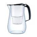 Produktbild: Trinkwasserfilterkanne Filterkrug AQUAPHOR ONYX schwarz inkl 1x Maxfor+ Filter