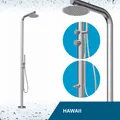 Produktbild: Designer Gartendusche 316 Edelstahl Modell HAWAII Außendusche für den Garten