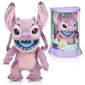 Produktbild: WOW! STUFF: RealFX Disney Lilo & Stitch Engel-Puppe, 45,7 cm, Animatronic-Plüsch, über 100 Action- und Sound-Kombinationen, Sieht realistisch aus, klingt realistisch, ab 6 Jahren
