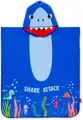 Produktbild: Legami Strandtuch Legami Kids Poncho Handtuch Shark, 60x70 cm, Mikrofaser