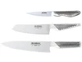 Produktbild: Global G-2538 Messerset Kochmesserset Profimesserset Edelstahl Japan