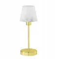 Produktbild: Decorative Table Lamp Yellow Gold Metal Glass E14