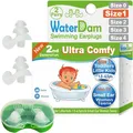 Produktbild: WaterDam Schwimm-Ohrstöpsel wasserdicht ultra bequem verhindern Schwimmeroh