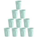 Produktbild: ENGELLAND 10 x Kunststoffbecher Party-Becher Plastik Gläser Mehrweg 0,25 Mint