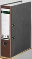 Produktbild: LEITZ Ordner Rückenbreite 8 cm DIN A4 Karton braun marmoriert 10805075