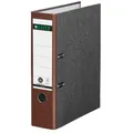 Produktbild: AKTION: LEITZ 1080 Ordner braun marmoriert Karton 8,0 cm DIN A4, 1 St. mit...