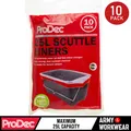 Produktbild: 10 X Prodec Einweg Plastik Farbe Müllbeutel für 25L Farbe Eimer Extra Starke