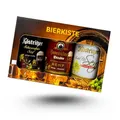 Produktbild: Altenburger Original Bierkiste - drei mit Bier verfeinerte Senfsorten als Geschenk-Set (3-teilig), Geschenkbox für Männer und Frauen