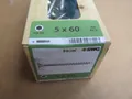 Produktbild: Holzschrauben Packung 5x60mm 80Stück inkl.Bit / Aktion DV3H2Reg3K14