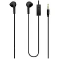 Produktbild: Samsung, 3,5mm In-Ear-Kopfhörer mit Fernbedienung und integriertem Mikrofon, Schwarz - Schwarz