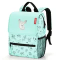 Produktbild: reisenthel Rucksack Kinder 5 Liter backpack cats and dogs -Mint Polyester mit Reflektor 21x28x12 cm - Mint