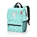 Produktbild: reisenthel backpack kids Kinder-Rucksack 21 x 28 x 12 cm/5 l cats and dogs mint