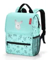 Produktbild: reisenthel backpack kids Rucksack Kinderrucksack cats and dogs mint grün IE4062